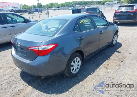 2014 Toyota Corolla L from USA, damaged, VIN 2T1BURHE4EC150319